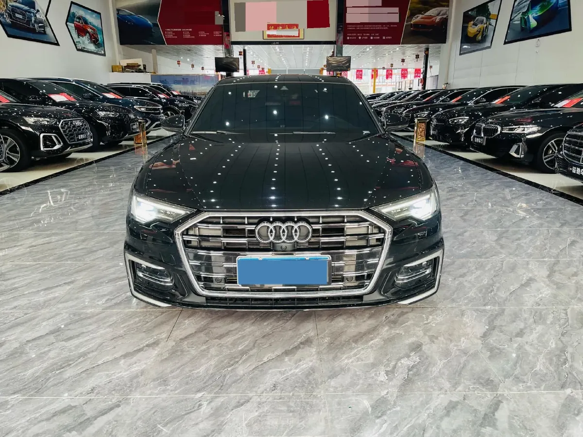 2024 Audi A6L 2.0T 245HP L4 7DCT,autocango,china used car exporter,china ev exporter,chinese used car exporter,chinese used ev exporter