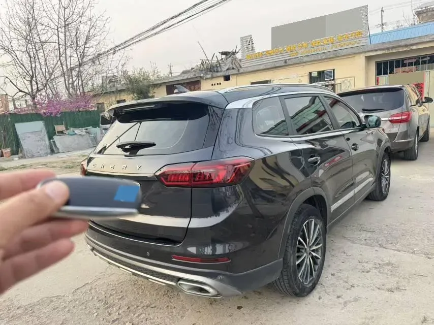 2022 Chery Tiggo 8 Plus 1.6T 197HP L4 7DCT,autocango,china used car exporter,china ev exporter,chinese used car exporter,chinese used ev exporter