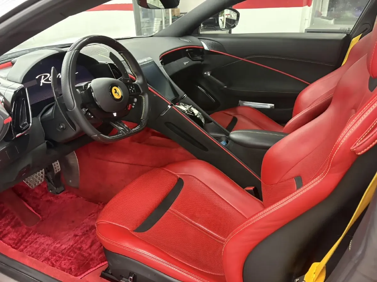 2020 Ferrari Roma 3.9T 620HP V8 8DCT,autocango,china used car exporter,china ev exporter,chinese used car exporter,chinese used ev exporter