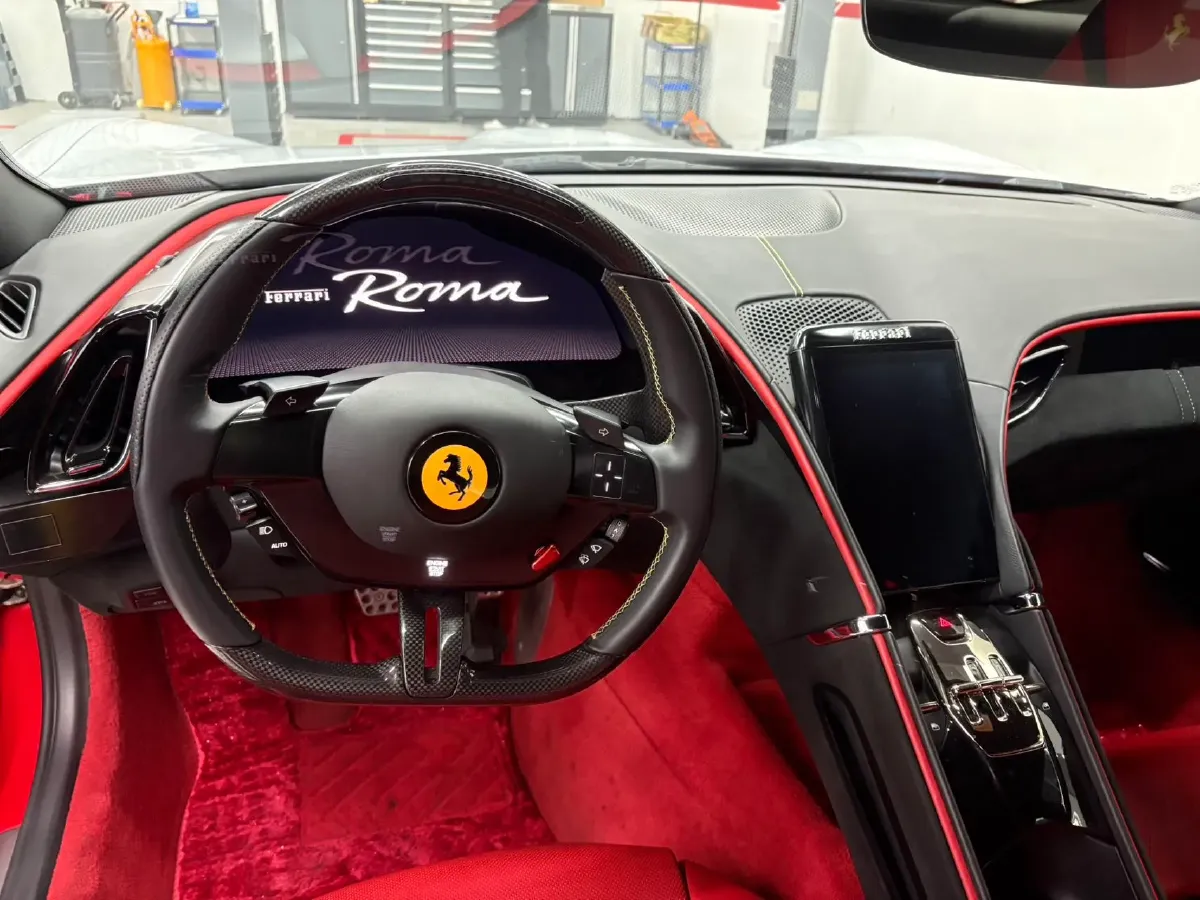 2020 Ferrari Roma 3.9T 620HP V8 8DCT,autocango,china used car exporter,china ev exporter,chinese used car exporter,chinese used ev exporter