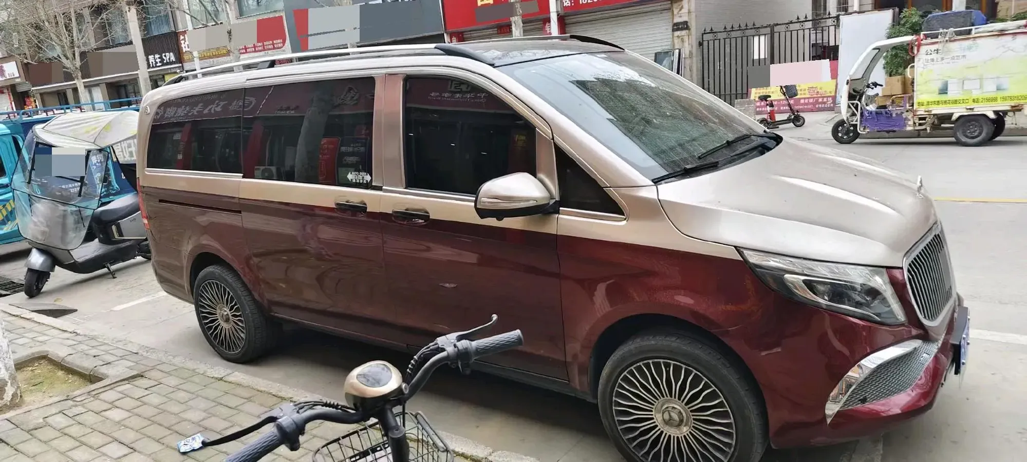 2020 Mercedes-Benz V Class 2.0T 211HP L4 9AT,autocango,china used car exporter,china ev exporter,chinese used car exporter,chinese used ev exporter