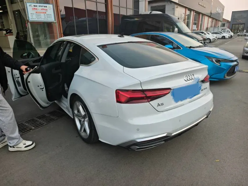 2023 Audi A5 2.0T 204HP L4 7DCT,autocango,china used car exporter,china ev exporter,chinese used car exporter,chinese used ev exporter