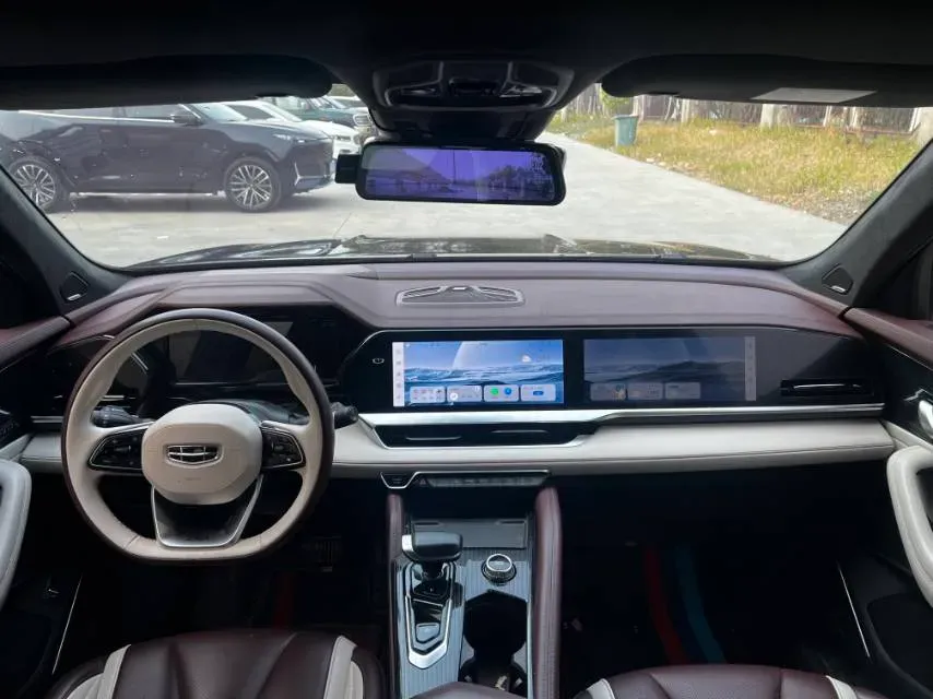 2021 Geely Monjaro 2.0T 218HP L4 7DCT,autocango,china used car exporter,china ev exporter,chinese used car exporter,chinese used ev exporter