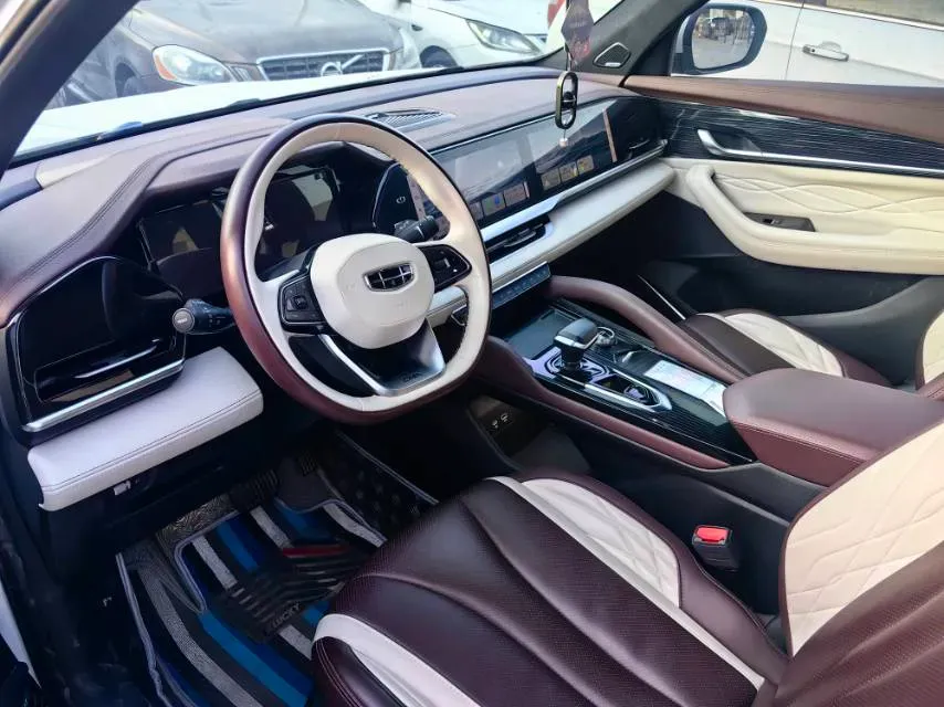 2021 Geely Monjaro 2.0T 218HP L4 7DCT,autocango,china used car exporter,china ev exporter,chinese used car exporter,chinese used ev exporter