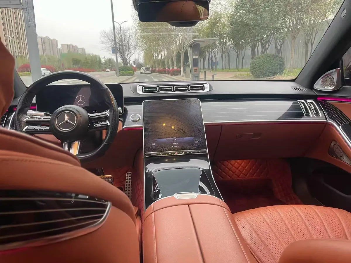 2022 Mercedes-Benz S Class 2.5T 313HP L6 9AT,autocango,china used car exporter,china ev exporter,chinese used car exporter,chinese used ev exporter