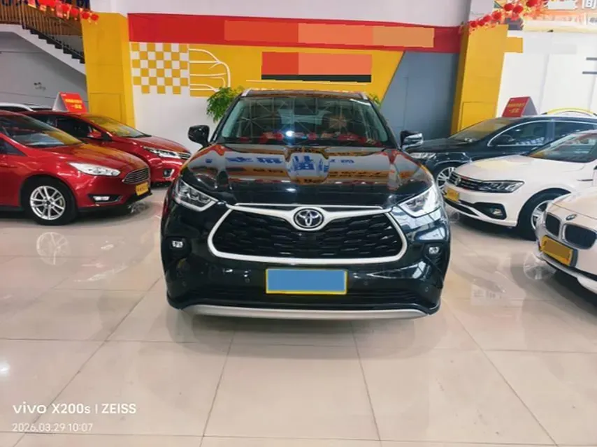 2022 Toyota Highlander 2.0T 248HP L4 8AT,autocango,china used car exporter,china ev exporter,chinese used car exporter,chinese used ev exporter