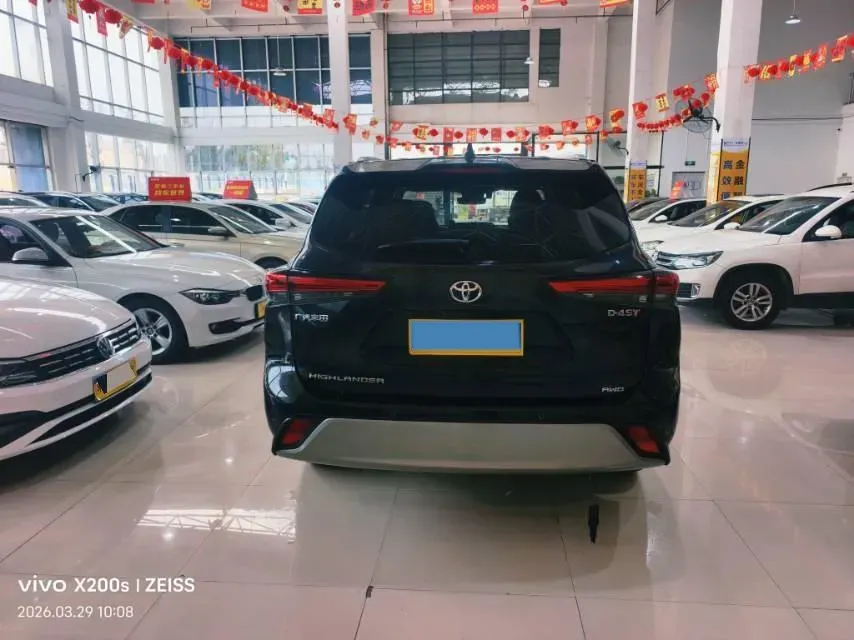 2022 Toyota Highlander 2.0T 248HP L4 8AT,autocango,china used car exporter,china ev exporter,chinese used car exporter,chinese used ev exporter
