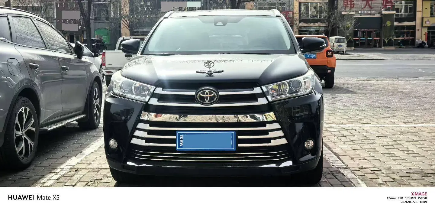 2018 Toyota Highlander 2.0T 220HP L4 6AT,autocango,china used car exporter,china ev exporter,chinese used car exporter,chinese used ev exporter