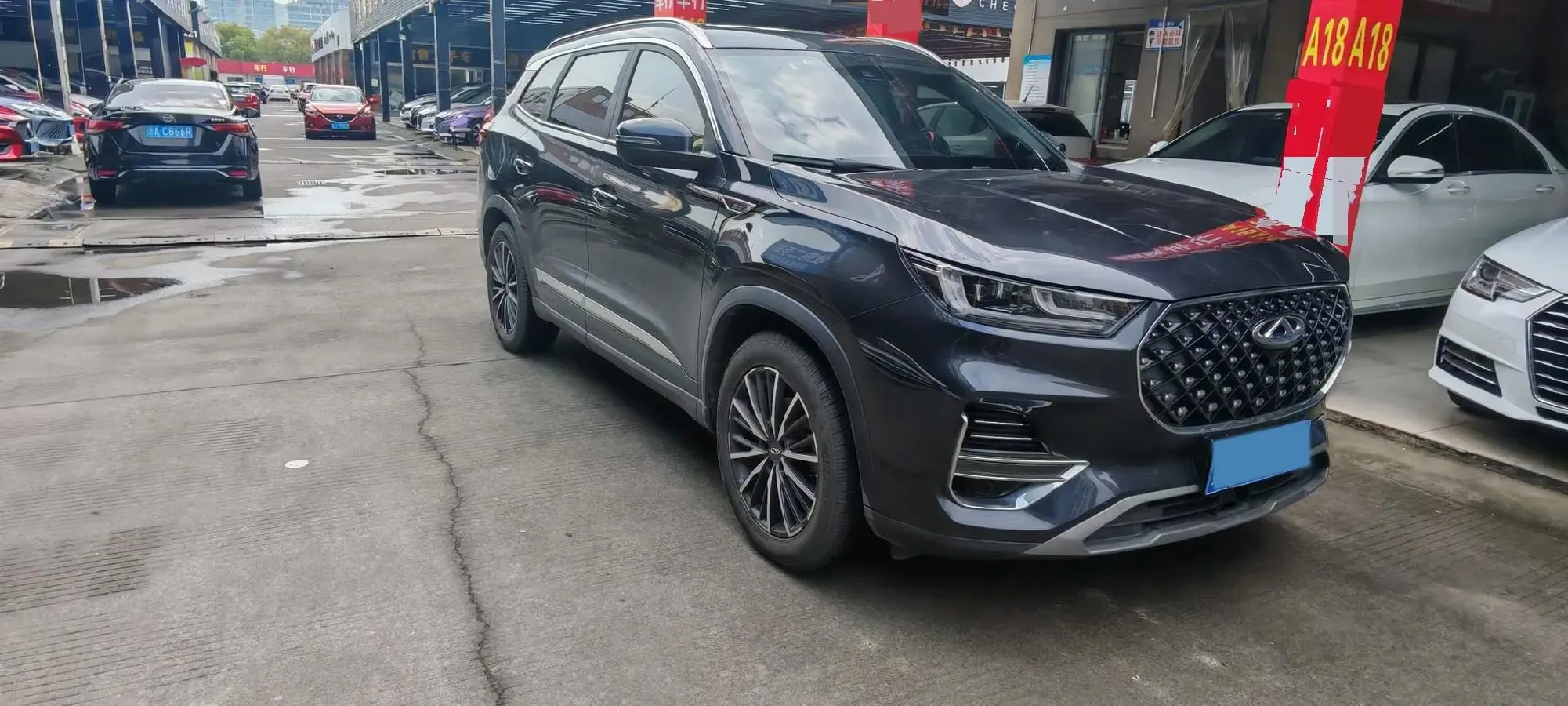 2021 Chery Tiggo 8 Plus 1.6T 197HP L4 7DCT,autocango,china used car exporter,china ev exporter,chinese used car exporter,chinese used ev exporter