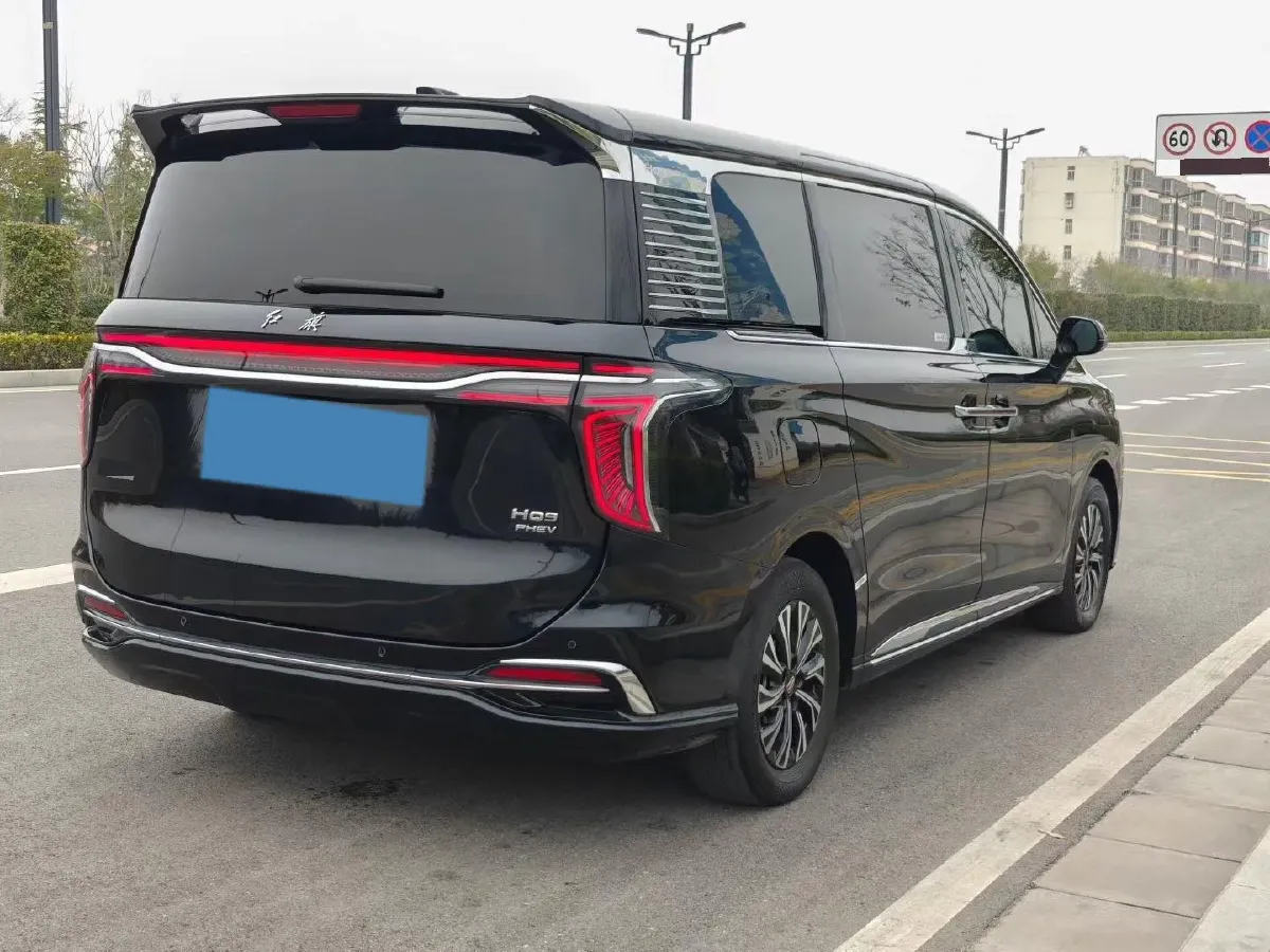 2024 HongQi HQ9 2.0T 163HP L4 1DHT PHEV 20.14KWH,autocango,china used car exporter,china ev exporter,chinese used car exporter,chinese used ev exporter