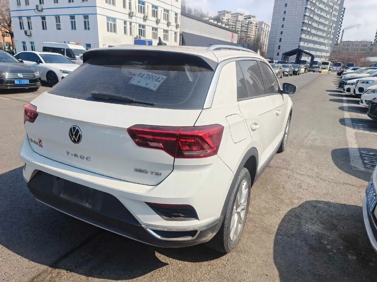 2022 Volkswagen T-Roc 1.4T 150HP L4 7DCT,autocango,china used car exporter,china ev exporter,chinese used car exporter,chinese used ev exporter