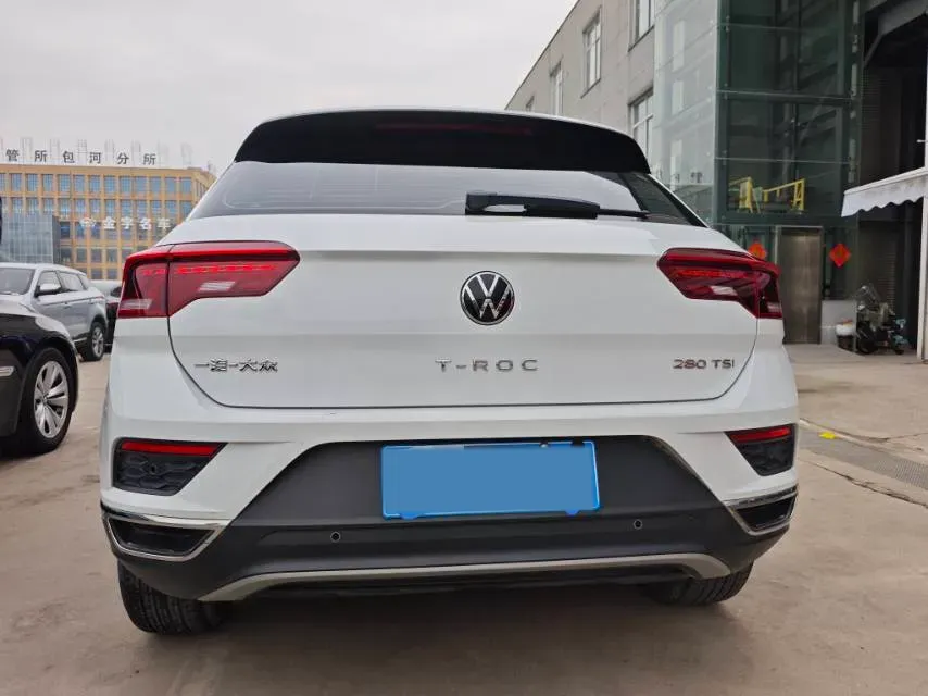 2022 Volkswagen T-Roc 1.4T 150HP L4 7DCT,autocango,china used car exporter,china ev exporter,chinese used car exporter,chinese used ev exporter