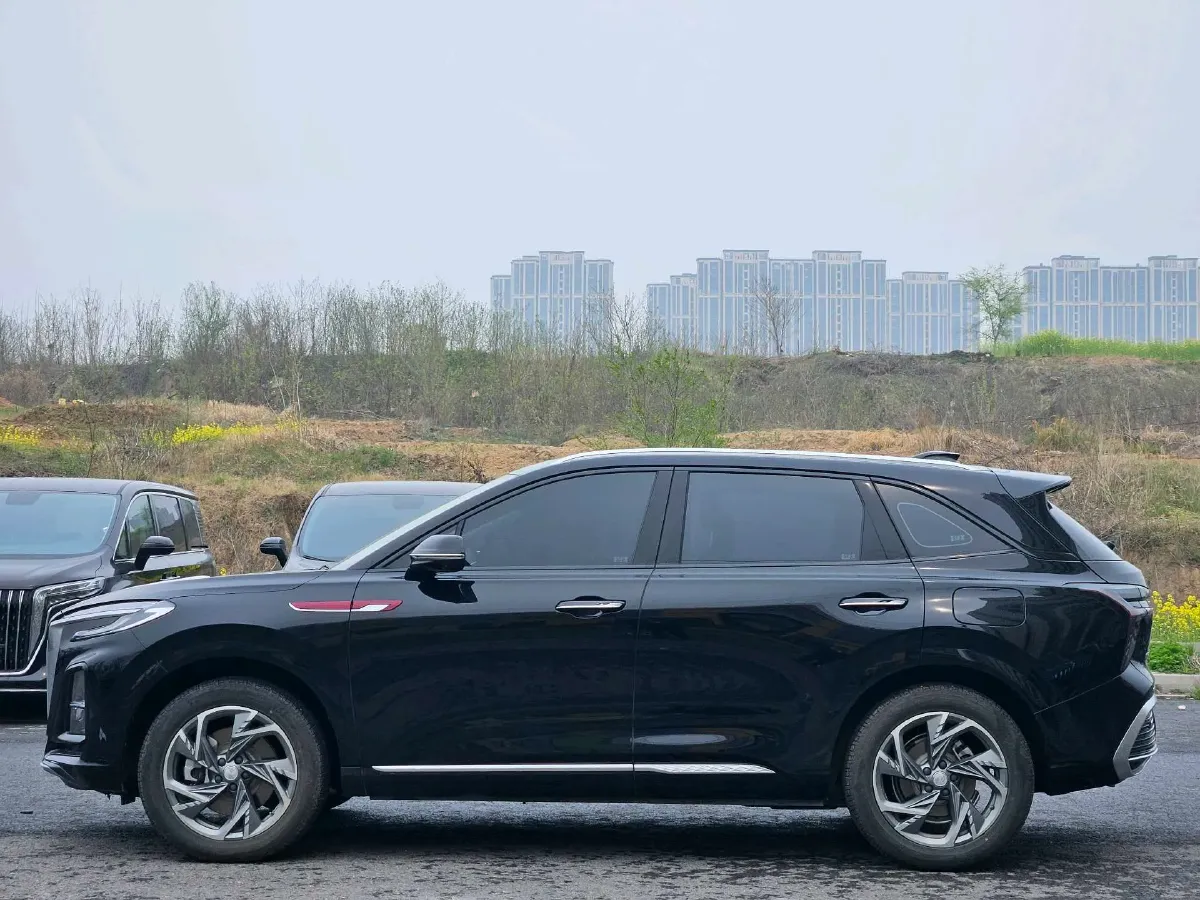 2024 HongQi HS3 1.5T 169HP L4 1DHT PHEV 18.4KWH,autocango,china used car exporter,china ev exporter,chinese used car exporter,chinese used ev exporter