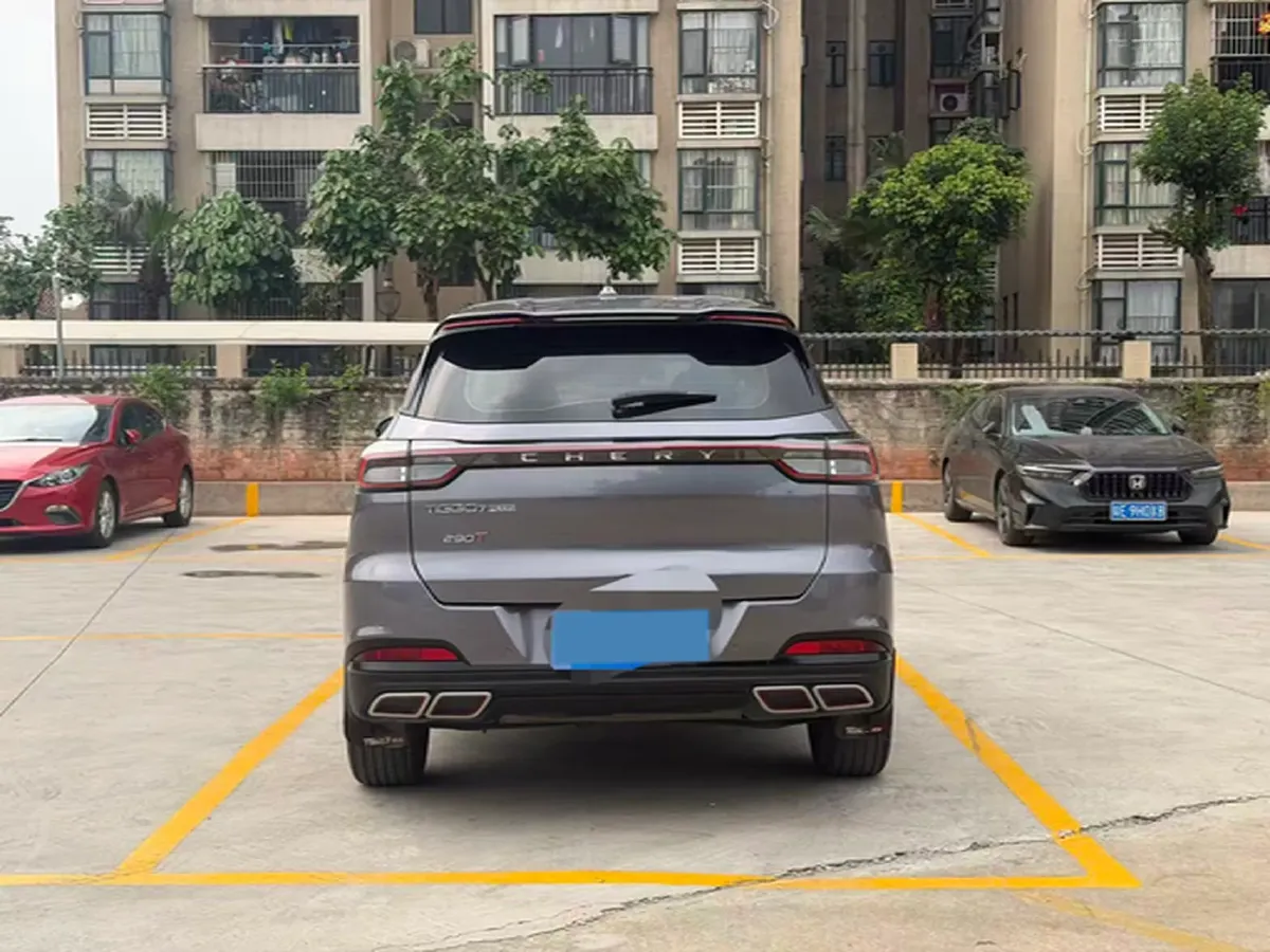 2023 Chery Tiggo 7 Plus 1.6T 197HP L4 7DCT,autocango,china used car exporter,china ev exporter,chinese used car exporter,chinese used ev exporter