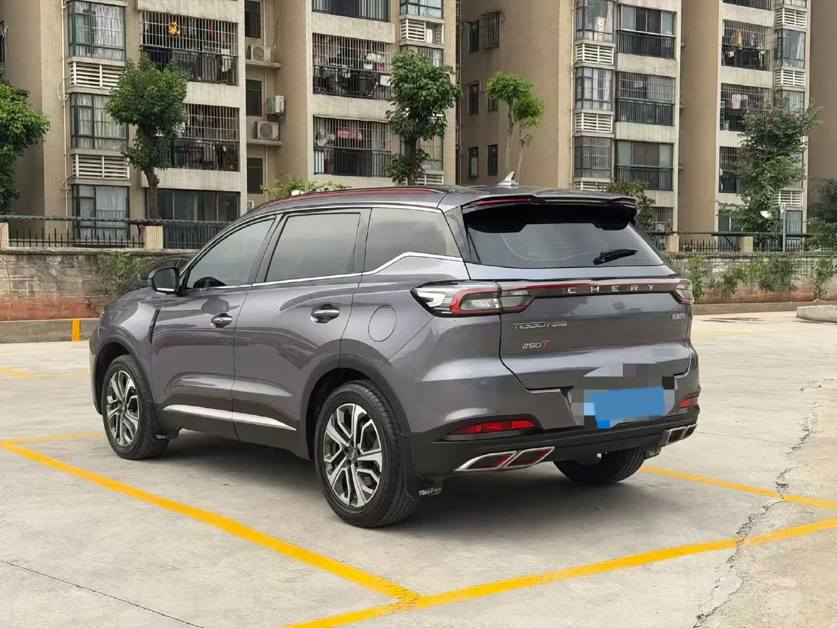 2023 Chery Tiggo 7 Plus 1.6T 197HP L4 7DCT,autocango,china used car exporter,china ev exporter,chinese used car exporter,chinese used ev exporter