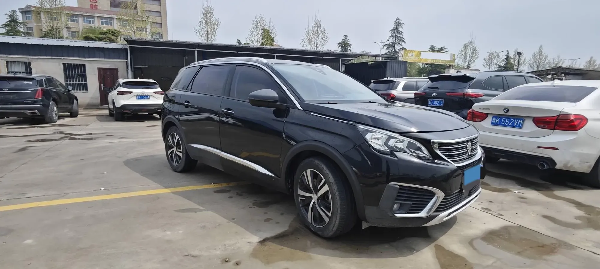 2019 Peugeot 5008 1.8T 204HP L4 6AT,autocango,china used car exporter,china ev exporter,chinese used car exporter,chinese used ev exporter