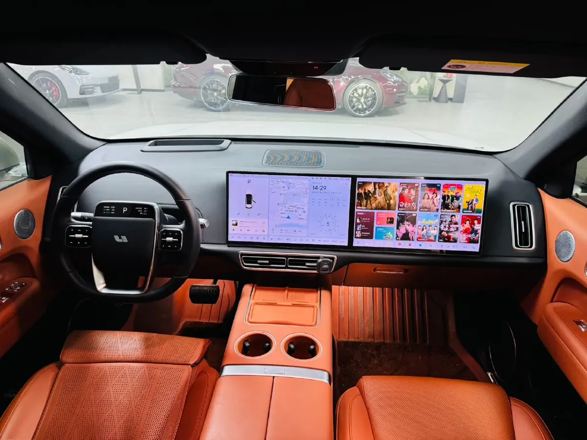 2024 Li L6 Range Extended 154HP L4 REEV 36.8KWH,autocango,china used car exporter,china ev exporter,chinese used car exporter,chinese used ev exporter