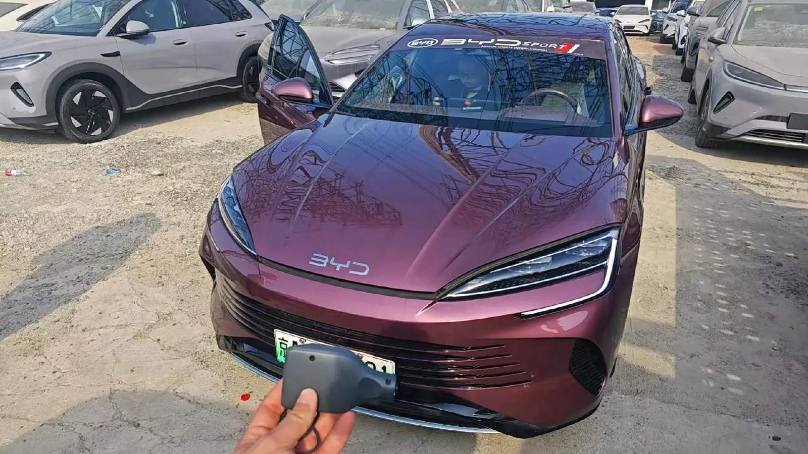 2025 BYD Seal07 DM-i 1.5L 101HP L4 E-CVT PHEV 17.6KWH,autocango,china used car exporter,china ev exporter,chinese used car exporter,chinese used ev exporter