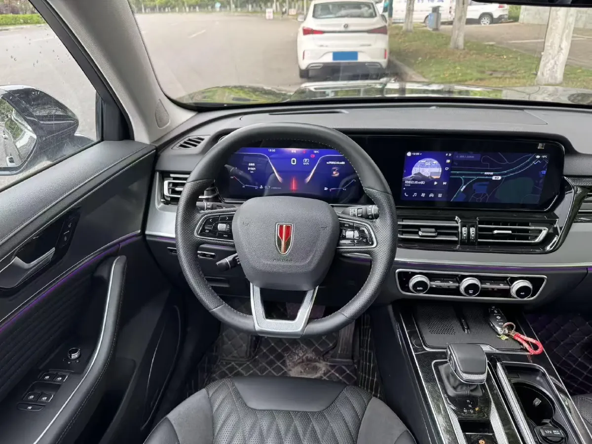 2023 HongQi HS5 2.0T 252HP L4 8AT,autocango,china used car exporter,china ev exporter,chinese used car exporter,chinese used ev exporter