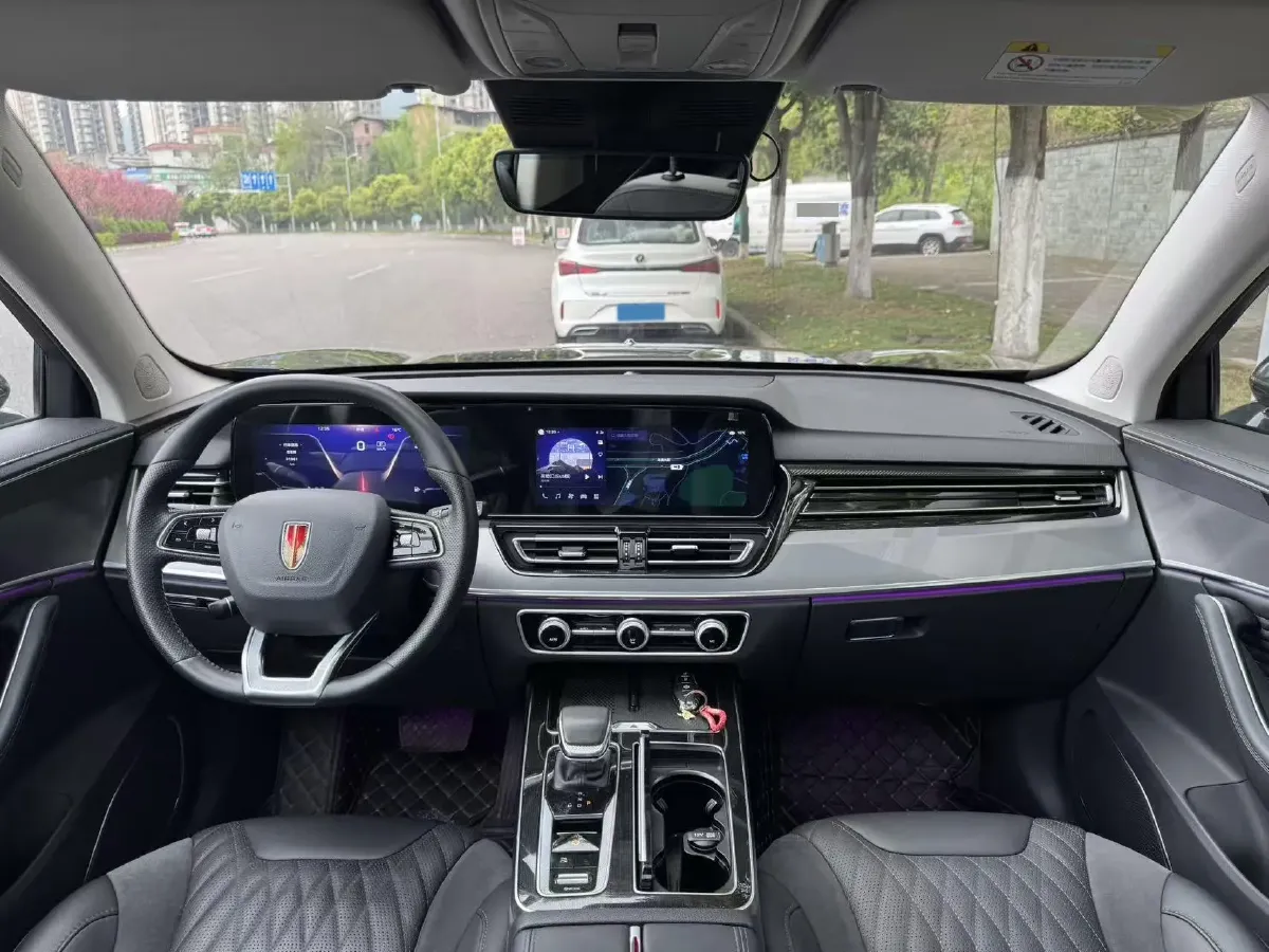 2023 HongQi HS5 2.0T 252HP L4 8AT,autocango,china used car exporter,china ev exporter,chinese used car exporter,chinese used ev exporter