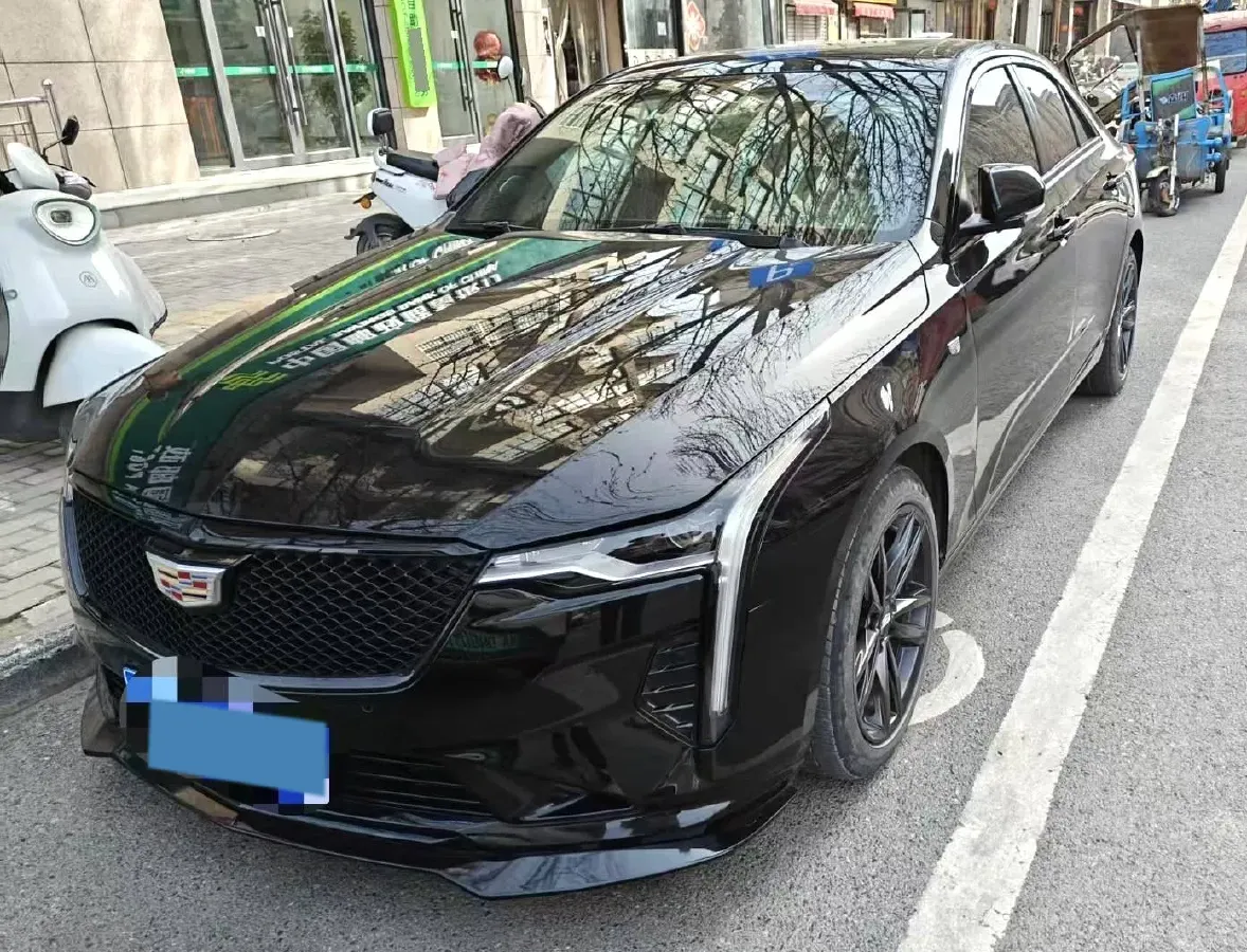 2022 Cadillac CT4 2.0T 237HP L4 8AT,autocango,china used car exporter,china ev exporter,chinese used car exporter,chinese used ev exporter