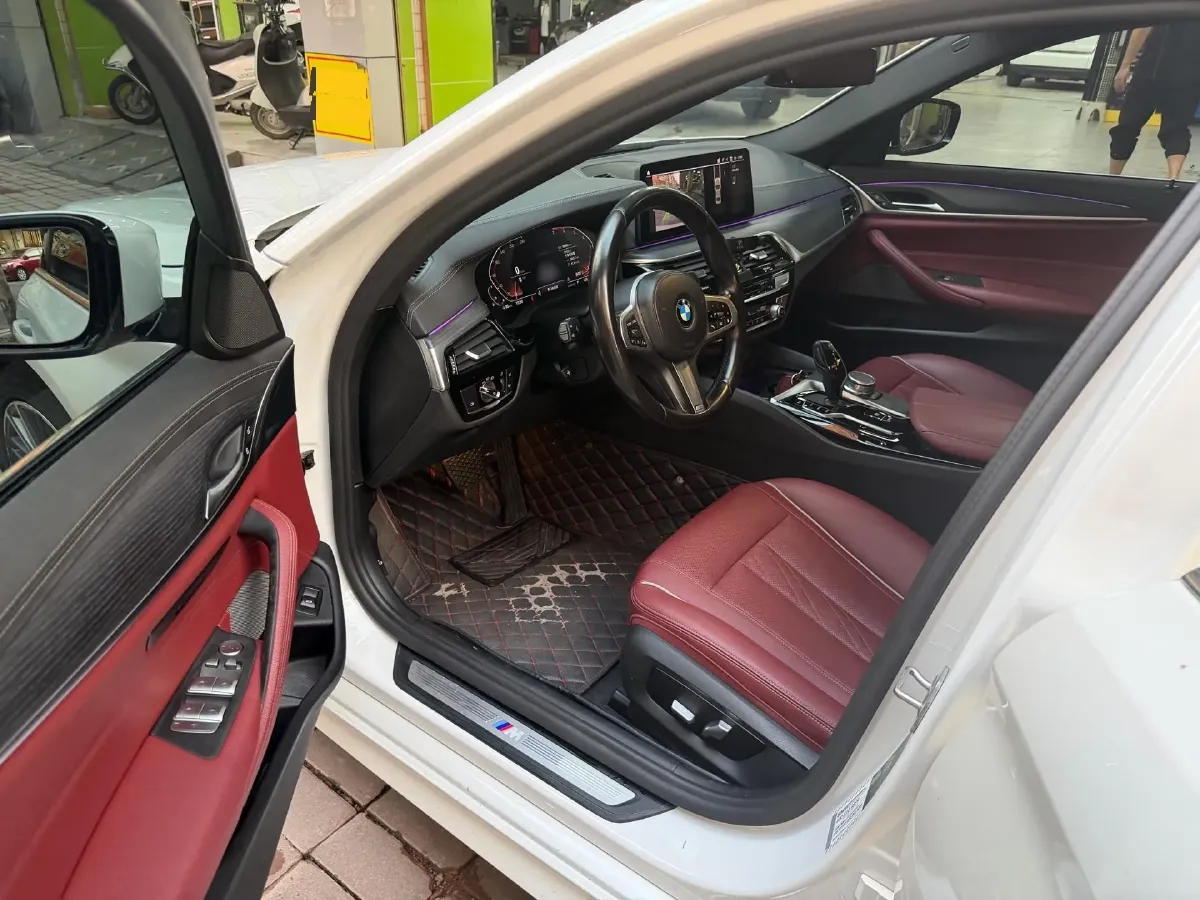 2021 BMW 5 Series 2.0T 252HP L4 8AT,autocango,china used car exporter,china ev exporter,chinese used car exporter,chinese used ev exporter