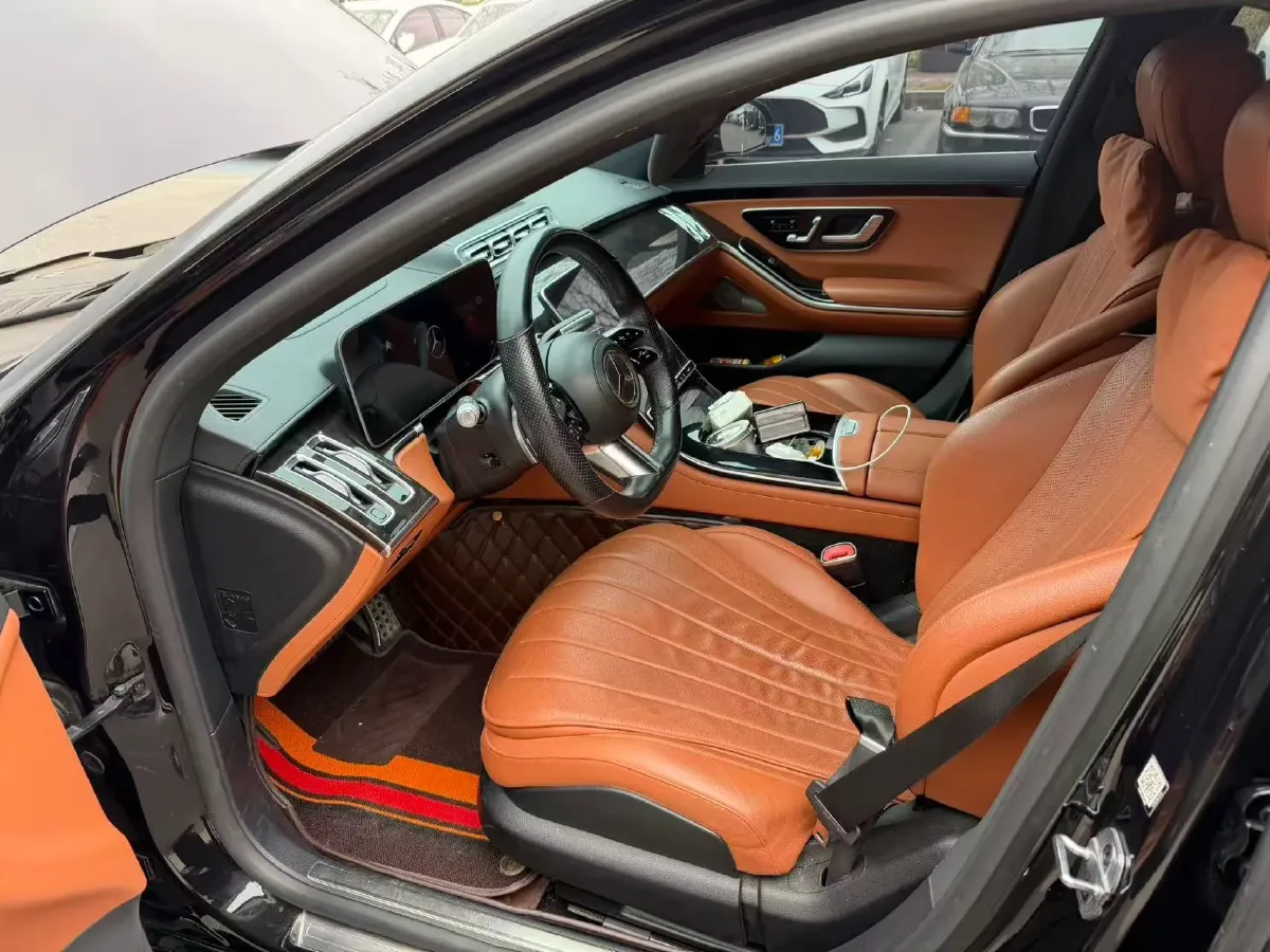 2021 Mercedes-Benz S Class 3.0T 367HP L6 9AT,autocango,china used car exporter,china ev exporter,chinese used car exporter,chinese used ev exporter