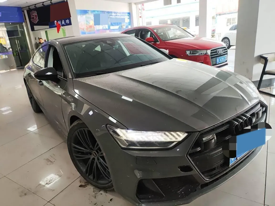 2023 Audi A7 2.0T 265HP L4 7DCT,autocango,china used car exporter,china ev exporter,chinese used car exporter,chinese used ev exporter