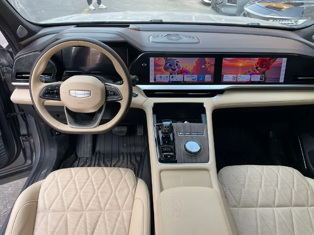 2025 Geely Monjaro 2.0T 238HP L4 8AT,autocango,china used car exporter,china ev exporter,chinese used car exporter,chinese used ev exporter