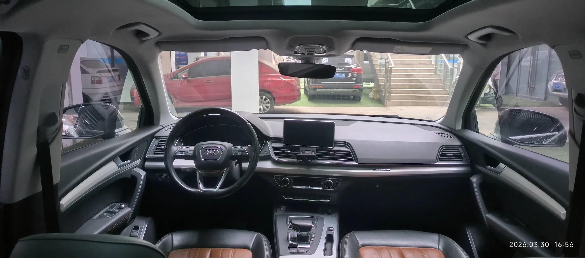 2020 Audi Q5L 2.0T 190HP L4 7DCT,autocango,china used car exporter,china ev exporter,chinese used car exporter,chinese used ev exporter