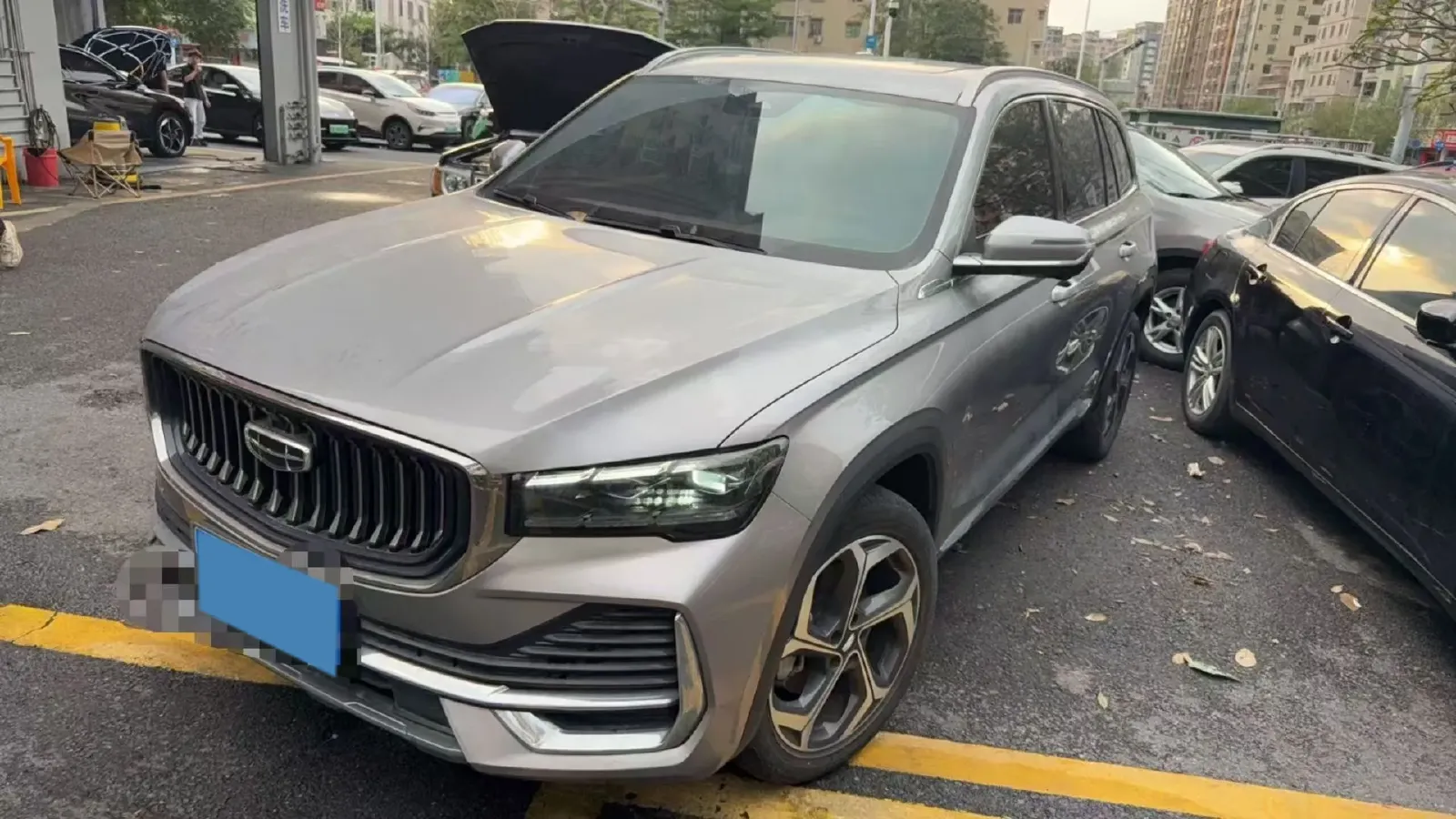 2021 Geely Monjaro 2.0T 218HP L4 7DCT,autocango,china used car exporter,china ev exporter,chinese used car exporter,chinese used ev exporter