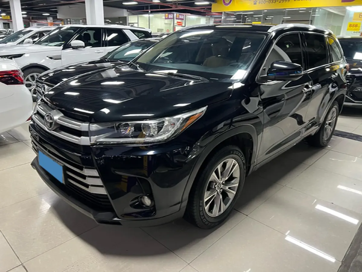 2018 Toyota Highlander 2.0T 220HP L4 6AT,autocango,china used car exporter,china ev exporter,chinese used car exporter,chinese used ev exporter
