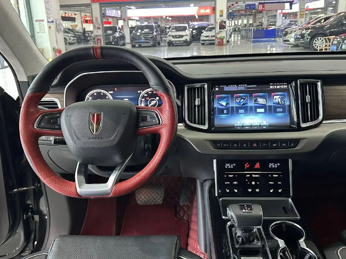 2022 HongQi HS7 3.0T 337HP V6 8AT,autocango,china used car exporter,china ev exporter,chinese used car exporter,chinese used ev exporter