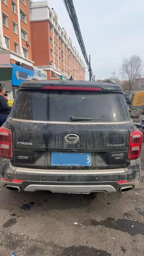 2017 GAC Trumpchi GS8 2.0T 201HP L4 6AT,autocango,china used car exporter,china ev exporter,chinese used car exporter,chinese used ev exporter