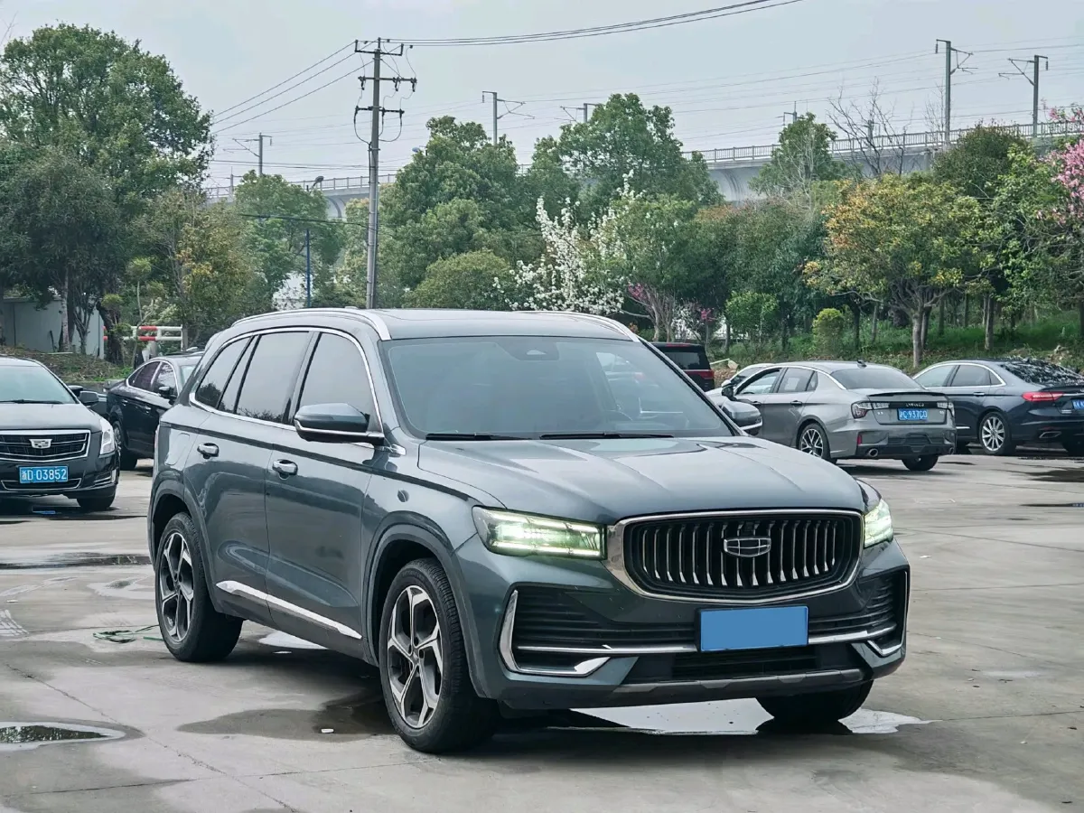 2021 Geely Monjaro 2.0T 218HP L4 7DCT,autocango,china used car exporter,china ev exporter,chinese used car exporter,chinese used ev exporter