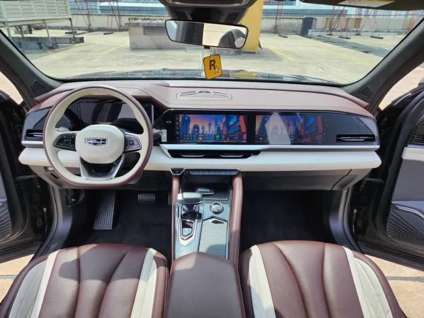 2021 Geely Monjaro 2.0T 218HP L4 7DCT,autocango,china used car exporter,china ev exporter,chinese used car exporter,chinese used ev exporter