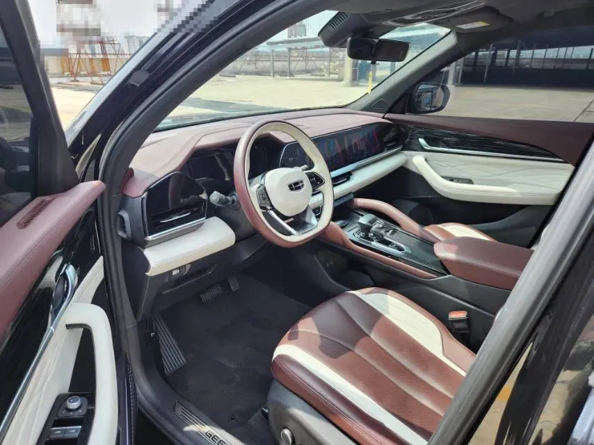 2021 Geely Monjaro 2.0T 218HP L4 7DCT,autocango,china used car exporter,china ev exporter,chinese used car exporter,chinese used ev exporter