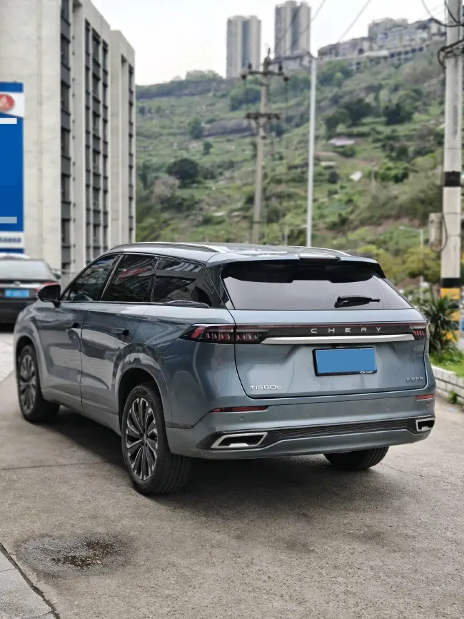 2023 Chery Tiggo 9 2.0T 261HP L4 7DCT,autocango,china used car exporter,china ev exporter,chinese used car exporter,chinese used ev exporter
