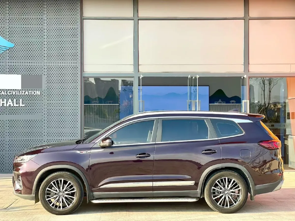 2021 Chery Tiggo 8 Plus 1.6T 197HP L4 7DCT,autocango,china used car exporter,china ev exporter,chinese used car exporter,chinese used ev exporter