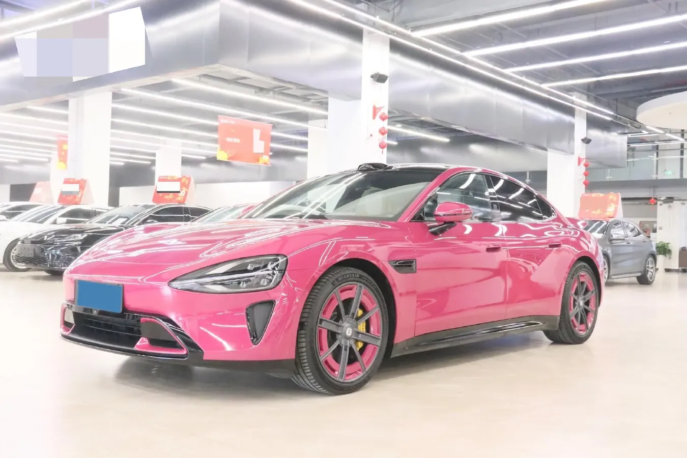 2024 MI SU7 BEV 101KWH,autocango,china used car exporter,china ev exporter,chinese used car exporter,chinese used ev exporter