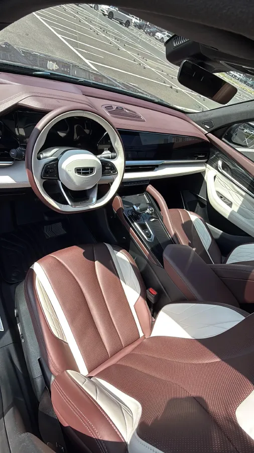 2021 Geely Monjaro 2.0T 218HP L4 7DCT,autocango,china used car exporter,china ev exporter,chinese used car exporter,chinese used ev exporter