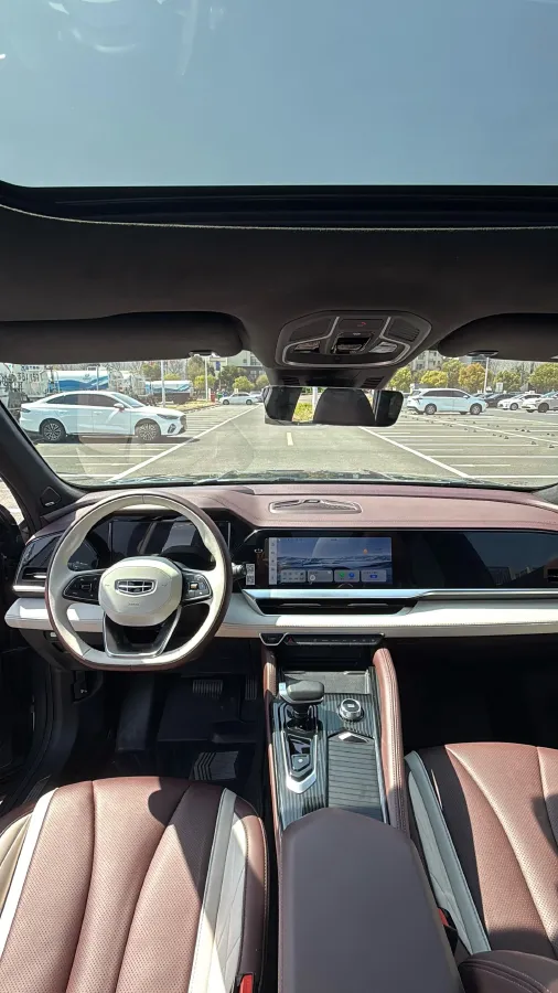 2021 Geely Monjaro 2.0T 218HP L4 7DCT,autocango,china used car exporter,china ev exporter,chinese used car exporter,chinese used ev exporter