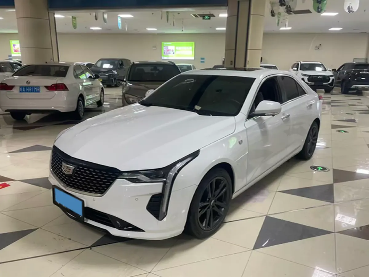 2023 Cadillac CT4 2.0T 237HP L4 8AT,autocango,china used car exporter,china ev exporter,chinese used car exporter,chinese used ev exporter