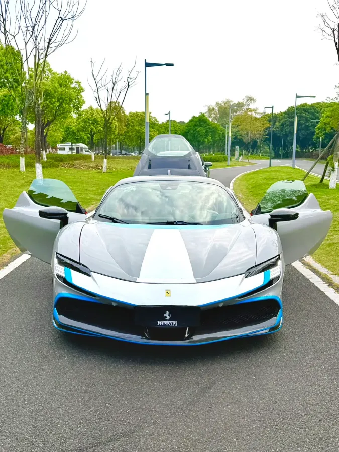 2020 Ferrari SF90 3.9T 781HP V8 8DCT PHEV 7.9KWH,autocango,china used car exporter,china ev exporter,chinese used car exporter,chinese used ev exporter