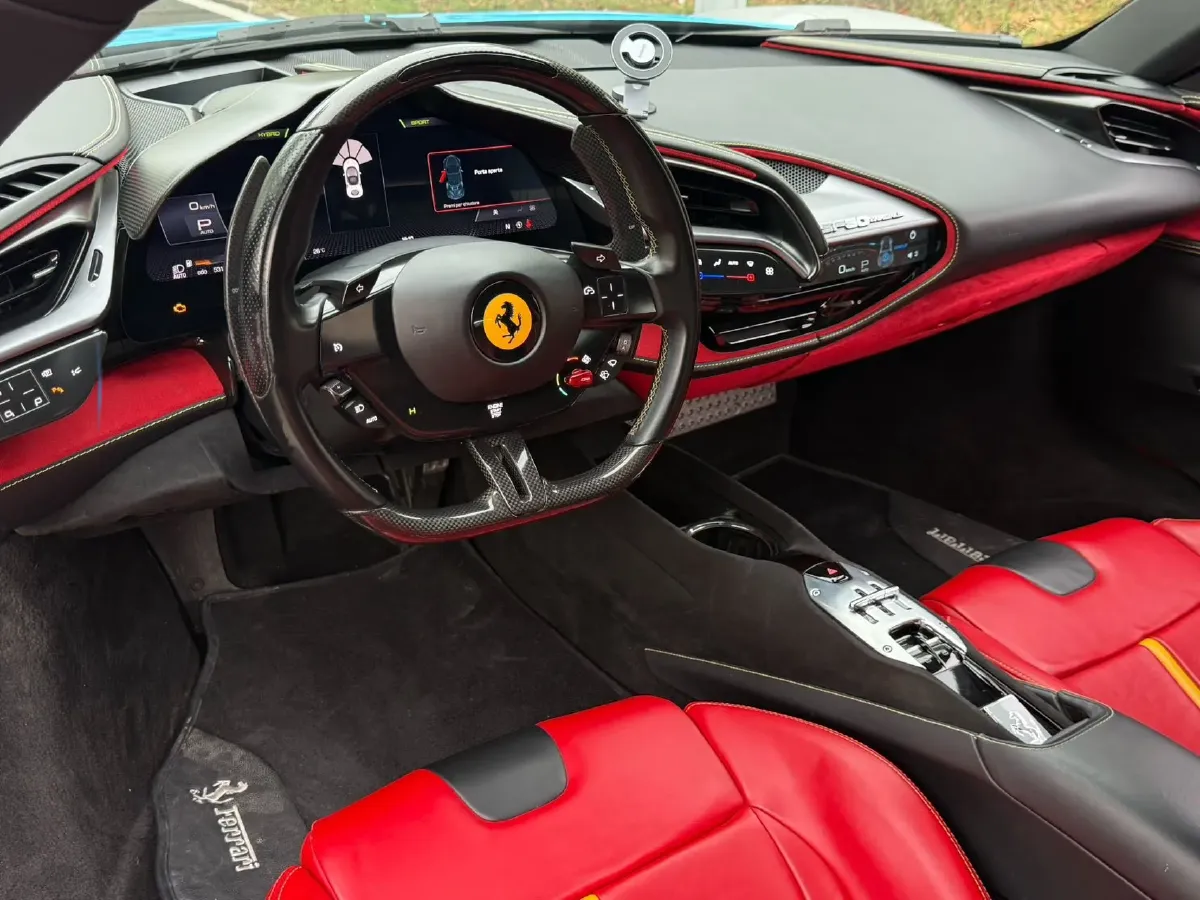 2020 Ferrari SF90 3.9T 781HP V8 8DCT PHEV 7.9KWH,autocango,china used car exporter,china ev exporter,chinese used car exporter,chinese used ev exporter