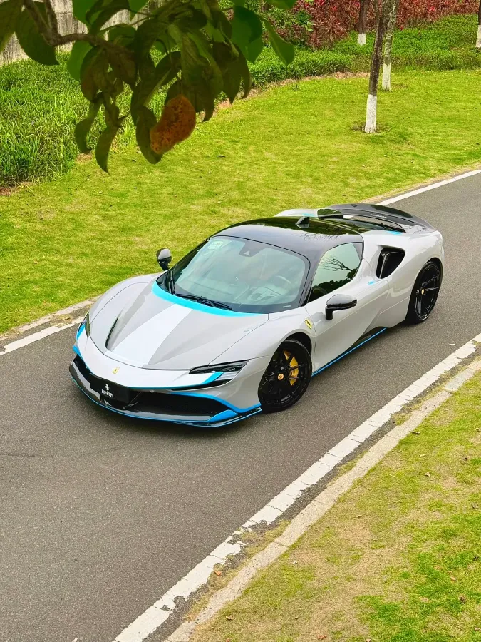 2020 Ferrari SF90 3.9T 781HP V8 8DCT PHEV 7.9KWH,autocango,china used car exporter,china ev exporter,chinese used car exporter,chinese used ev exporter