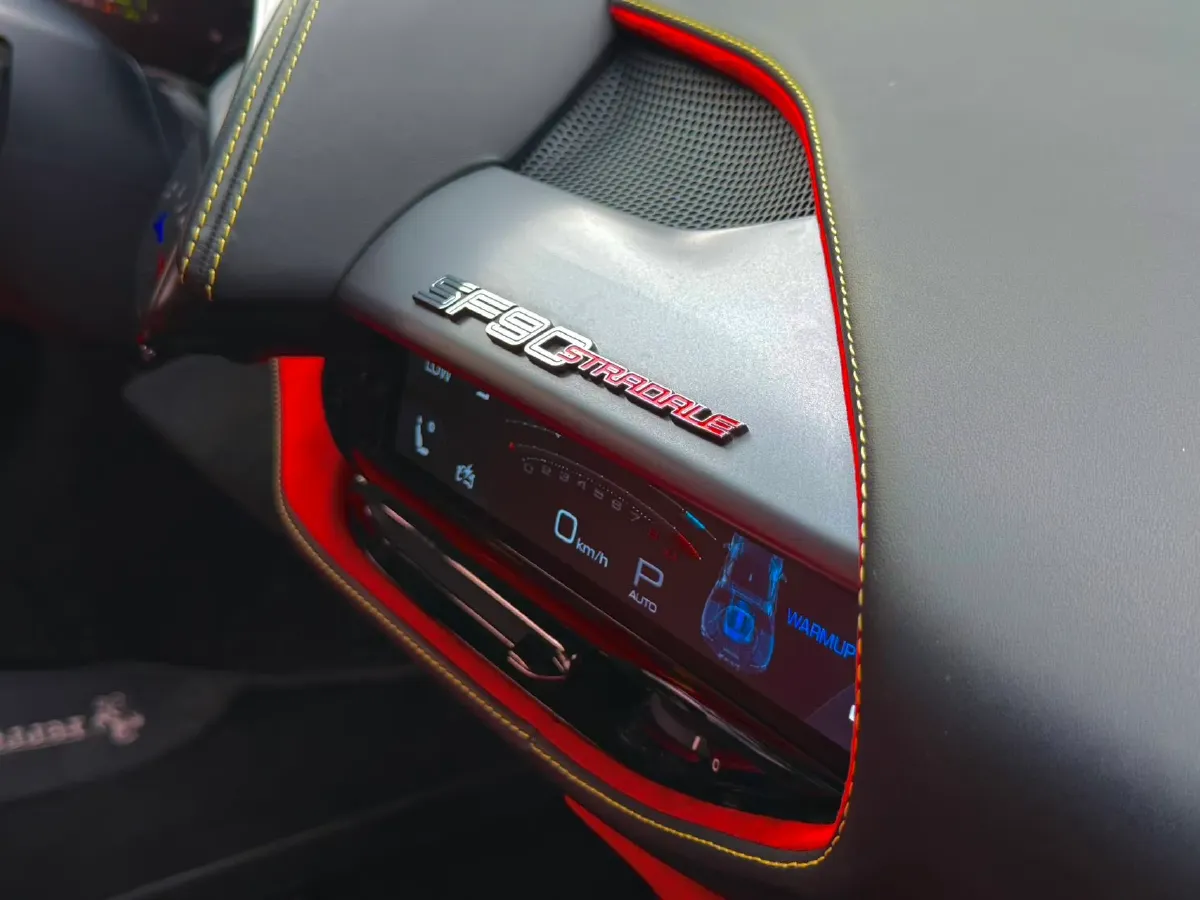 2020 Ferrari SF90 3.9T 781HP V8 8DCT PHEV 7.9KWH,autocango,china used car exporter,china ev exporter,chinese used car exporter,chinese used ev exporter