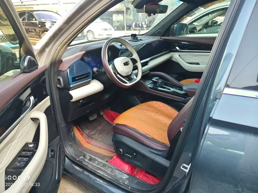 2021 Geely Monjaro 2.0T 218HP L4 7DCT,autocango,china used car exporter,china ev exporter,chinese used car exporter,chinese used ev exporter