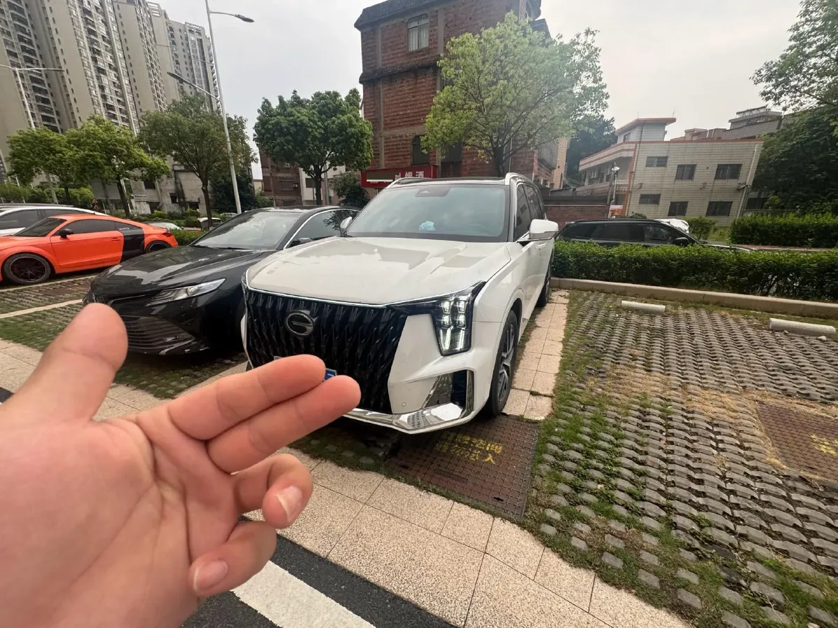 2022 GAC Trumpchi GS8 2.0T 190HP L4 E-CVT Hybrid,autocango,china used car exporter,china ev exporter,chinese used car exporter,chinese used ev exporter