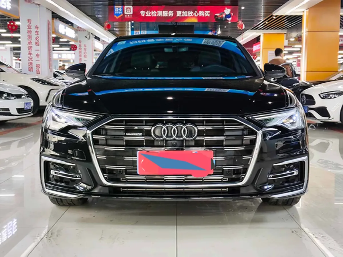 2024 Audi A6L 2.0T 245HP L4 7DCT,autocango,china used car exporter,china ev exporter,chinese used car exporter,chinese used ev exporter